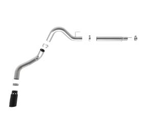 aFe Power - 49-03106-B | AFE Power Atlas 4 IN Aluminized Steel DPF-Back Exhaust System w/ Black Tip (2018-2020 F150 Pickup V6-3.0L td) - Image 2