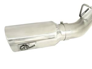 aFe Power - 49-04043-P | AFE Power ATLAS 4 IN Aluminized Steel DPF-Back Exhaust System w/Polished Tip (2011-2016 Silverado, Sierra 2500 HD, 3500 HD V8-6.6L td) - Image 5