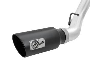 aFe Power - 49-04080-B | AFE Power ATLAS 4 IN Aluminized Steel DPF-Back Exhaust System w/Black Tip (2016-2016 Silverado, Sierra 2500 HD, 3500 HD V8-6.6L td) - Image 7