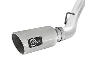 aFe Power - 49-04080-P | AFE Power ATLAS 4 IN Aluminized Steel DPF-Back Exhaust System w/Polished Tip (2016-2016 Silverado, Sierra 2500 HD, 3500 HD V8-6.6L td) - Image 7