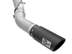 aFe Power - 49-04081-B | AFE Power ATLAS 5 IN Aluminized Steel DPF-Back Exhaust System w/Black Tip (2016-2016 Silverado, Sierra 2500 HD, 3500 HD V8-6.6L td) - Image 5