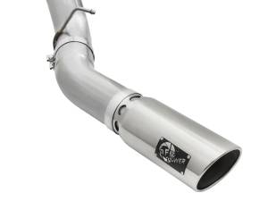 aFe Power - 49-04081-P | AFE Power ATLAS 5 IN Aluminized Steel DPF-Back Exhaust System w/Polished Tip (2016-2016 Silverado, Sierra 2500 HD, 3500 HD V8-6.6L td) - Image 5