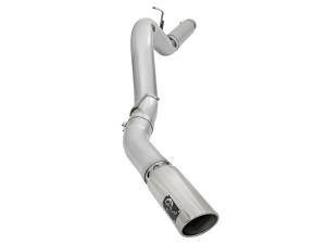 aFe Power - 49-04081-P | AFE Power ATLAS 5 IN Aluminized Steel DPF-Back Exhaust System w/Polished Tip (2016-2016 Silverado, Sierra 2500 HD, 3500 HD V8-6.6L td) - Image 4