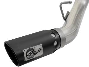 aFe Power - 49-04086-B | AFE Power ATLAS 4 IN Aluminized Steel DPF-Back Exhaust System w/ Black Tip (2017-2019 Silverado, Sierra 2500 HD, 3500 HD V8-6.6L td) - Image 6