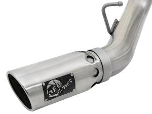 aFe Power - 49-04086-P | AFE Power ATLAS 4 IN Aluminized Steel DPF-Back Exhaust System w/ Polished Tip (2017-2019 Silverado, Sierra 2500 HD, 3500 HD V8-6.6L td) - Image 5