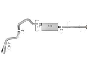 aFe Power - 49-06039-P | AFE Power Scorpion 2-1/2 IN Aluminized Steel Cat-Back Exhaust System w/ Polished Tip (2007-2018 FJ Cruiser V6-4.0L) - Image 2