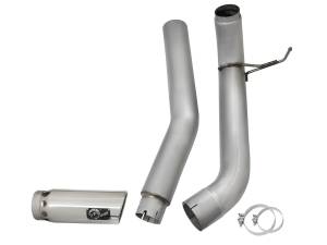 aFe Power - 49-06112-P | AFE Power ATLAS 5 IN Aluminized Steel DPF-Back Exhaust System w/ Polished Tip (2016-2019 Titan XD V8-5.0L td) - Image 4