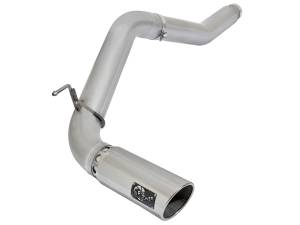 aFe Power - 49-06112-P | AFE Power ATLAS 5 IN Aluminized Steel DPF-Back Exhaust System w/ Polished Tip (2016-2019 Titan XD V8-5.0L td) - Image 2