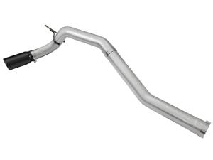 aFe Power - 49-06113-B | AFE Power ATLAS 4 IN Aluminized Steel DPF-Back Exhaust System w/Black Tip (2016-2019 Titan XD V8-5.0L td) - Image 2