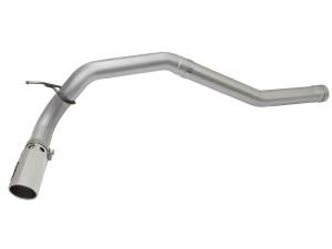 49-06113-P | AFE Power ATLAS 4 IN Aluminized Steel DPF-Back Exhaust System w/ Polished Tip (2016-2019 Titan XD V8-5.0L td)