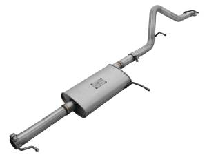 49-08040 | AFE Power Scorpion 2-1/2 IN Aluminized Steel Cat-Back Hi-Tuck Exhaust System (2007-2018 Wrangler JK V6-3.6L/3.8L)