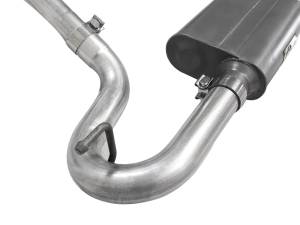 aFe Power - 49-08043 | AFE Power Scorpion 2-1/2 IN Aluminized Steel Cat-Back Hi-Tuck Exhaust System (2007-2018 Wrangler JK V6-3.6L/3.8L) - Image 5