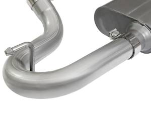 aFe Power - 49-08044-1P | AFE Power Scorpion 2-1/2 IN Aluminized Steel Cat-Back Exhaust System w/ Polished Tip (2007-2018 Wrangler JK V6-3.6L/3.8L) - Image 5