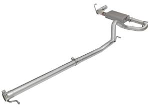 aFe Power - 49-08044-1P | AFE Power Scorpion 2-1/2 IN Aluminized Steel Cat-Back Exhaust System w/ Polished Tip (2007-2018 Wrangler JK V6-3.6L/3.8L) - Image 4