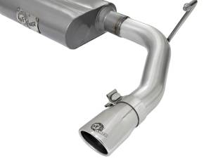 aFe Power - 49-08044-1P | AFE Power Scorpion 2-1/2 IN Aluminized Steel Cat-Back Exhaust System w/ Polished Tip (2007-2018 Wrangler JK V6-3.6L/3.8L) - Image 6