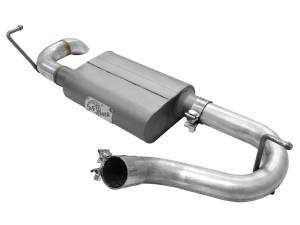 aFe Power - 49-08046 | AFE Power Scorpion 2-1/2 IN Aluminized Steel Axle-Back Hi-Tuck Exhaust System (2007-2018 Wrangler JK V6-3.6L/3.8L) - Image 3