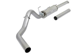 49-12005 | AFE Power Large Bore-HD 4 IN 409 Stainless Steel Cat-Back Exhaust System w/o Tip (2003-2004 Ram 2500, 3500 Pickup L6-5.9L td)