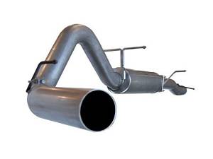 49-13003 | AFE Power Large Bore-HD 4 IN 409 Stainless Steel Cat-Back Exhaust System w/o Tip (2003-2007 F250, F350 Super Duty V8-6.0L td)