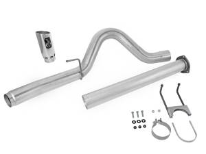 aFe Power - 49-13028 | AFE Power Large Bore-HD 4 IN 409 Stainless Steel DPF-Back Exhaust System (2011-2014 F250, F350 Super Duty V8-6.7L td) - Image 2