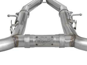 aFe Power - 49-32070NM | AFE Power MACH Force-Xp 3 IN 304 Stainless Steel Cat-Back Exhaust System w/o Muffler (2015-2023 Charger V8-6.2L sc/6.4L) - Image 4