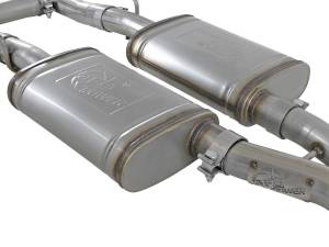 aFe Power - 49-32071 | AFE Power MACH Force-Xp 2-1/2 IN 304 Stainless Steel Cat-Back Exhaust System (2015-2023 Charger V6-3.6L) - Image 4