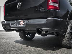 aFe Power - 49-32081-B | AFE Power Gemini XV 3 IN 304 Stainless Steel Cat-Back Exhaust System w/ Cut-Out Black (2019-2024 1500 V8-5.7L) - Image 9