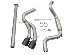 aFe Power - 49-33083-B | AFE Power Takeda 3 IN 304 Stainless Steel Cat-Back Exhaust System w/Black Tip (2013-2018 Focus ST L4-2.0L t) - Image 3