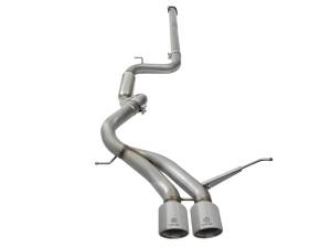 aFe Power - 49-33083-P | AFE Power Takeda 3 IN 304 Stainless Steel Cat-Back Exhaust System w/Polished Tip (2013-2018 Focus ST L4-2.0L t) - Image 2