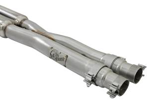 aFe Power - 49-33087-B | AFE Power MACH Force-Xp 304 Stainless Steel Cat-Back Exhaust w/ Resonator Black Tip (2015-2017 Mustang V8-5.0L/V6-3.7L) - Image 5