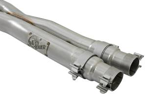 aFe Power - 49-33088-P | AFE Power MACH Force-Xp 304 Stainless Steel Cat-Back Exhaust System w Muffler Polished Tip (2015-2017 Mustang V8-5.0L/V6-3.7L) - Image 5