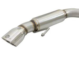 aFe Power - 49-33088-P | AFE Power MACH Force-Xp 304 Stainless Steel Cat-Back Exhaust System w Muffler Polished Tip (2015-2017 Mustang V8-5.0L/V6-3.7L) - Image 6