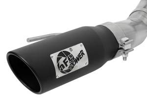 aFe Power - 49-33094-B | AFE Power Rebel Series Cat-Back Exhaust System w/ Black Tip (2017-2019 F150 Pickup V6-3.5L tt) - Image 6