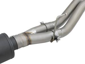 aFe Power - 49-33094-B | AFE Power Rebel Series Cat-Back Exhaust System w/ Black Tip (2017-2019 F150 Pickup V6-3.5L tt) - Image 4