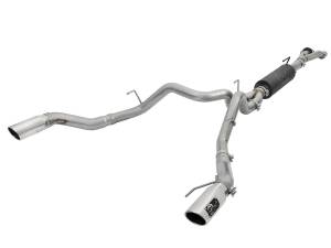 49-33094-P | AFE Power Rebel Series Cat-Back Exhaust System w/ Polished Tip (2017-2019 F150 Pickup V6-3.5L tt)