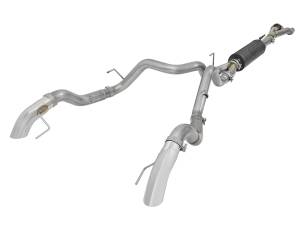 49-33095-P | AFE Power MACH Force-Xp 3 IN 304 Stainless Cat-Back Hi-Tuck Exhaust System w/ Polished Tip (2017-2019 F150 Pickup V6-3.5L tt)