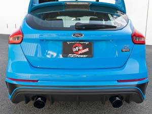 aFe Power - 49-33103-B | AFE Power Takeda 3 IN 304 Stainless Steel Cat-Back Exhaust System w/ Black Tip (2016-2018 Focus RS L4-2.3L t) - Image 7