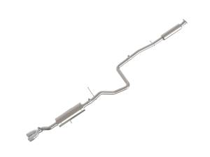 aFe Power - 49-33134-P | AFE Power Takeda 2-1/4 IN 304 Stainless Steel Cat-Back Exhaust System w/ Polished Tip (2014-2019 Fiesta L4-1.6L) - Image 1