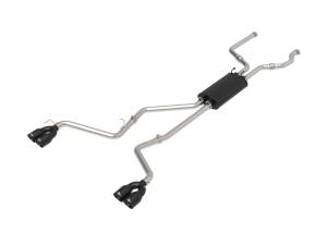 49-33139-B | AFE Power MACH Force-Xp 304 Stainless Steel Cat-Back Exhaust System w/ Black Tip (2020-2024 Explorer ST V6-3.0L tt)