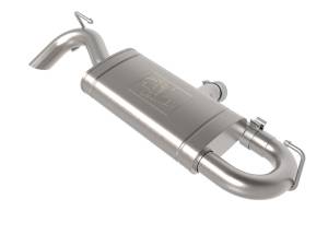 aFe Power - 49-33141 | AFE Power Vulcan Series 2-1/2 IN 304 Stainless Steel Axle-Back Hi-Tuck Exhaust System (2021-2024 Bronco Sport L3-1.5L t/L4-2.0L t) - Image 2