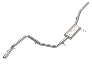 49-33145-P | AFE Power Vulcan Series 2-1/2 IN 304 Stainless Steel Cat-Back Exhaust w/ Polished Tip (2022-2024 Maverick L4-2.0L t)