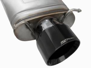 aFe Power - 49-34063-B | AFE Power MACH Force-Xp 3 IN 304 Stainless Steel Cat-Back Exhaust System w/Black Tip (2009-2015 CTS-V V8-6.2L sc) - Image 6