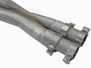 aFe Power - 49-34063-P | AFE Power MACH Force-Xp 3 IN 304 Stainless Steel Cat-Back Exhaust System w/Polished Tip (2009-2015 CTS-V V8-6.2L sc) - Image 4