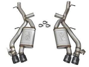 aFe Power - 49-34068-B | AFE Power MACH Force-Xp 3 IN 304 Stainless Steel Axle-Back Exhaust System w/Black Tip (2016-2024 Camaro SS V8-6.2L sc) - Image 2