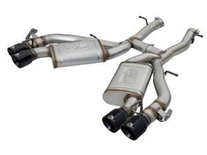 aFe Power - 49-34068-B | AFE Power MACH Force-Xp 3 IN 304 Stainless Steel Axle-Back Exhaust System w/Black Tip (2016-2024 Camaro SS V8-6.2L sc) - Image 3