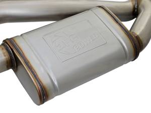 aFe Power - 49-34068-B | AFE Power MACH Force-Xp 3 IN 304 Stainless Steel Axle-Back Exhaust System w/Black Tip (2016-2024 Camaro SS V8-6.2L sc) - Image 7