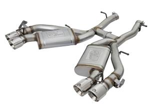 aFe Power - 49-34068-P | AFE Power MACH Force-Xp 3 IN 304 Stainless Steel Axle-Back Exhaust System w/Polished Tip (2016-2024 Camaro SS V8-6.2L sc) - Image 3