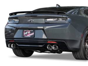 aFe Power - 49-34068-P | AFE Power MACH Force-Xp 3 IN 304 Stainless Steel Axle-Back Exhaust System w/Polished Tip (2016-2024 Camaro SS V8-6.2L sc) - Image 10