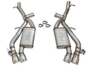 aFe Power - 49-34068-P | AFE Power MACH Force-Xp 3 IN 304 Stainless Steel Axle-Back Exhaust System w/Polished Tip (2016-2024 Camaro SS V8-6.2L sc) - Image 2