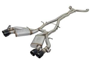 aFe Power - 49-34069-B | AFE Power MACH Force-Xp 3 IN 304 Stainless Steel Cat-Back Exhaust System w/Black Tip (2016-2024 Camaro SS V8-6.2L sc) - Image 3