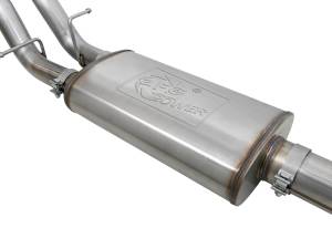 aFe Power - 49-34101 | AFE Power Vulcan Series 304 Stainless Steel Cat-Back Exhaust System w/o Tip (2019-2024 Silverado, Sierra 1500 V8-6.2L) - Image 4